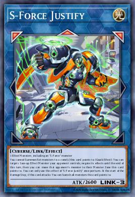 S-Force Justify UP01-EN036