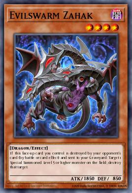 Evilswarm Zahak HA07-EN012