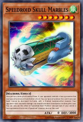 Speedroid Skull Marbles MP18-EN001
