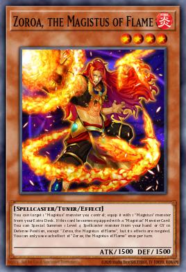 Zoroa, the Magistus of Flame MZMU-EN094
