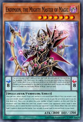Endymion, the Mighty Master of Magic SR08-EN001