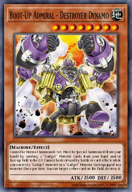 Boot-Up Admiral - Destroyer Dynamo FIGA-EN002