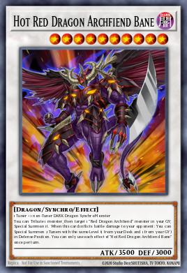 Hot Red Dragon Archfiend Bane DUPO-EN058