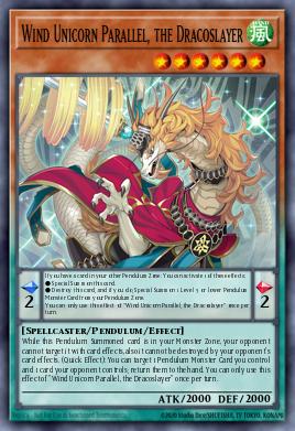 Wind Unicorn Parallel, the Dracoslayer MAMO-EN125