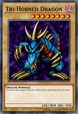 Tri-Horned Dragon LOB-EN000
