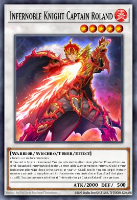 Infernoble Knight Captain Roland OP15-PT010