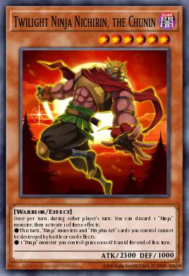 Twilight Ninja Nichirin, the Chunin MP16-EN187