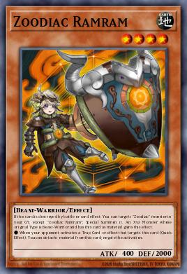 Zoodiac Ramram RATE-EN018