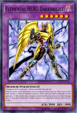 Elemental HERO Darkbright LCGX-EN063