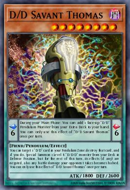 D/D Savant Thomas GFP2-EN078