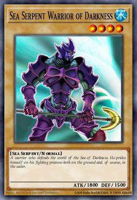 Sea Serpent Warrior of Darkness IOC-EN059