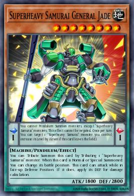 Superheavy Samurai General Jade MP16-EN181