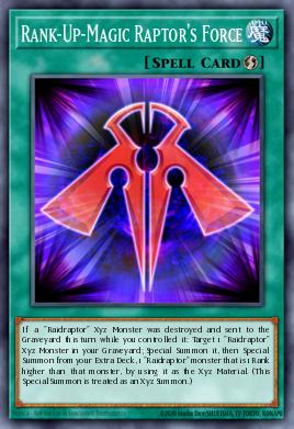 Rank-Up-Magic Raptor's Force CORE-EN057