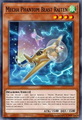 Mecha Phantom Beast Raiten MP18-EN119
