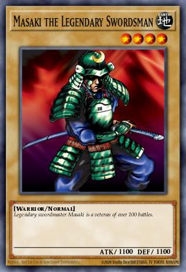 Masaki the Legendary Swordsman LOB-EN038
