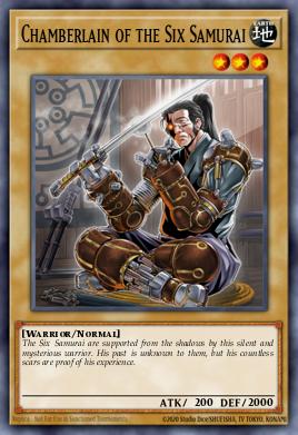 Chamberlain of the Six Samurai LCGX-EN222
