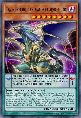 Chaos Emperor, the Dragon of Armageddon BLAR-EN051