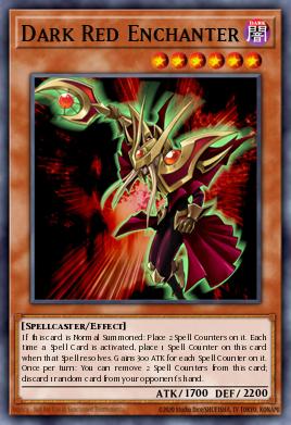 Dark Red Enchanter SDSC-EN006