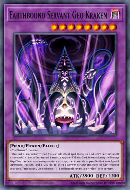 Earthbound Servant Geo Kraken MP24-EN276