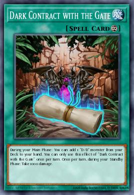 Dark Contract with the Gate GFP2-EN159