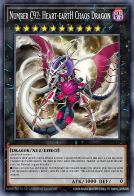Number C92: Heart-eartH Chaos Dragon BLAR-EN069