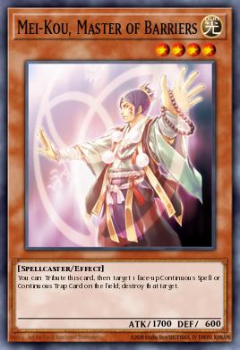 Mei-Kou, Master of Barriers SDSC-EN016
