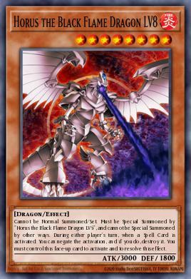 Horus the Black Flame Dragon LV8 SOD-EN008