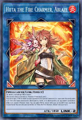 Hiita the Fire Charmer, Ablaze RA04-EN074