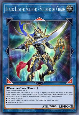 Black Luster Soldier - Soldier of Chaos OP17-PT003
