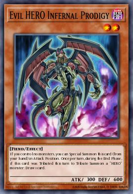 Evil HERO Infernal Prodigy LCGX-EN031