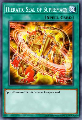 Hieratic Seal of Supremacy GFTP-EN055