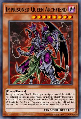 Imprisoned Queen Archfiend SGX3-ENI16