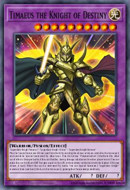 Timaeus the Knight of Destiny DRL3-EN055