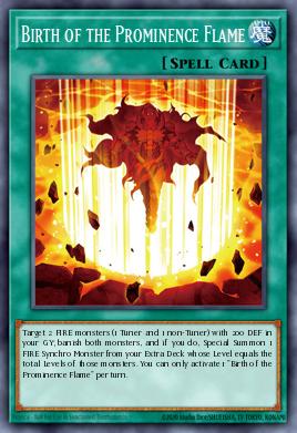 Birth of the Prominence Flame MP22-EN098