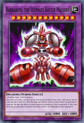 Barbaroid, the Ultimate Battle Machine YG08-EN001