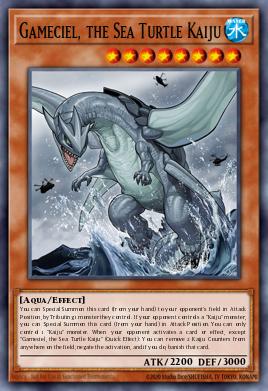 Gameciel, the Sea Turtle Kaiju DUDE-EN037