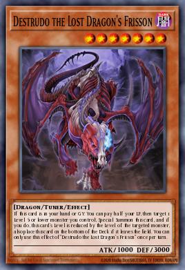 Destrudo the Lost Dragon's Frisson MP18-EN127