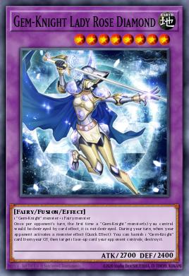 Gem-Knight Lady Rose Diamond MP24-EN157