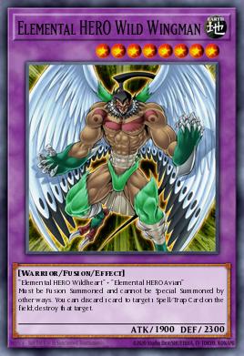 Elemental HERO Wild Wingman LCGX-EN055
