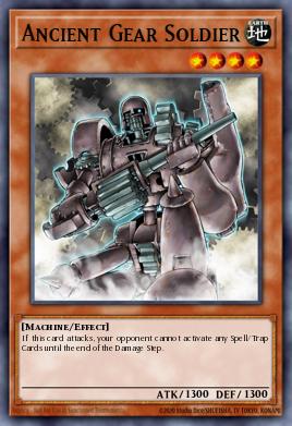 Ancient Gear Soldier SGX1-END07