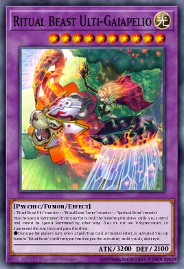 Ritual Beast Ulti-Gaiapelio BLTR-EN086
