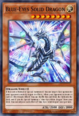 Blue-Eyes Solid Dragon LDS2-EN014
