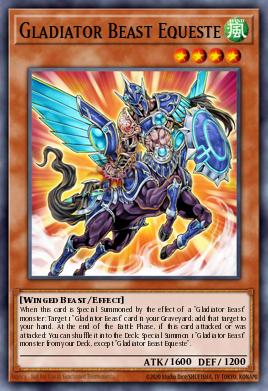 Gladiator Beast Equeste OP12-PT032