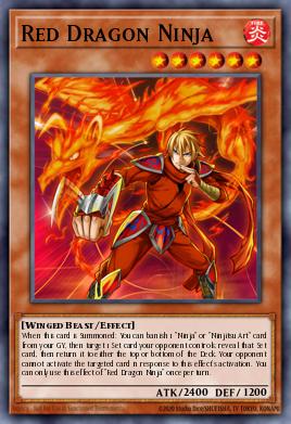 Red Dragon Ninja SHVA-EN025