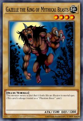 Gazelle the King of Mythical Beasts SBCB-EN042