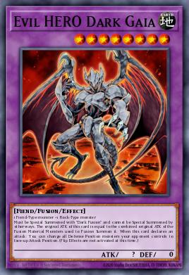 Evil HERO Dark Gaia LCGX-EN069
