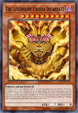 The Legendary Exodia Incarnate BLTR-EN051