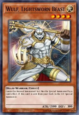 Wulf, Lightsworn Beast LODT-EN023