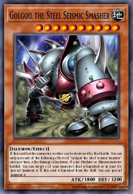 Golgoil the Steel Seismic Smasher MP25-EN345