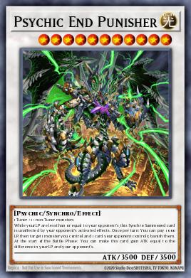 Psychic End Punisher RA02-EN032